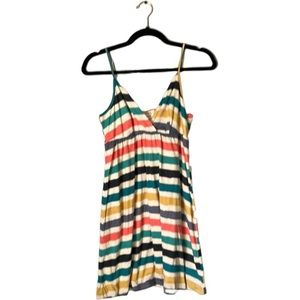 Pinkblush Maternity rainbow sundress size M